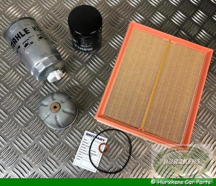 Filterset - servicekit Land Rover TD5 - Mahle OEM kwaliteit, Auto-onderdelen, Filters, Land Rover, Nieuw, Ophalen of Verzenden