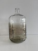 Grote glazen fles, rookglas, Huis en Inrichting, Woonaccessoires | Vazen, Overige kleuren, Ophalen of Verzenden, Minder dan 50 cm