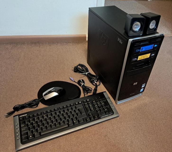 HP Pavilion Desktop pc, Computers en Software, Desktop Pc's, Zo goed als nieuw, 2 tot 3 Ghz, HDD, Minder dan 4 GB, Met videokaart