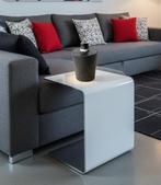 Zwarte betonnen Olielamp, Tuin en Terras, Fakkels, Ophalen of Verzenden, Gebruikt