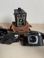 3 oude fototoestellen, Audio, Tv en Foto, Fotocamera's Analoog, Ophalen of Verzenden, Gebruikt, Compact, Overige Merken