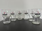 6 Heineken glazen 'kleintje', Ophalen of Verzenden, Nieuw, Glas of Glazen, Heineken