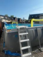 Intex zwembad 975 x 488 x 132 met zandfilter pomp, Gebruikt, Rond, 300 cm of meer, 400 cm of meer
