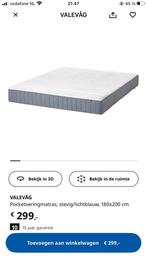Mattress 180x200, Huis en Inrichting, Slaapkamer | Matrassen en Bedbodems, Ophalen, Tweepersoons, Zo goed als nieuw, Bedbodem
