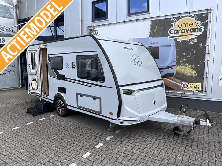 Knaus Sudwind Black Selection 460 EU ENKELE BEDDEN-VLOERVERW, Caravans en Kamperen, Caravans, Bedrijf, tot en met 4, 1250 - 1500 kg