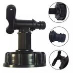 IBC Adapter S60x6 met 3/4” HDPEkraan en Gardena aansluiting, 150 liter of meer, Ophalen of Verzenden, Nieuw, Kunststof