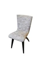 Prachtige Vintage Stoel — C.J. van Os Culemborg 1950-1960, Huis en Inrichting, Stoelen, Ophalen, Hout, Gebruikt, Bruin