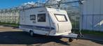 Hobby De Luxe 440 SF, Caravans en Kamperen, Hobby, Bedrijf, Treinzit, Dwarsbed