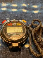 Water resistant Seiko stopwatch, Gebruikt, Ophalen of Verzenden, Zwart