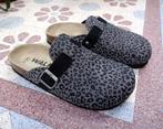Maat 38 * Taupe met bruine pantervlekjes Walkx slippers, Slippers, Walkx, Bruin, Verzenden