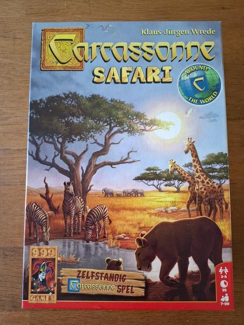 Carcassonne Safari - 999 games, Hobby en Vrije tijd, Gezelschapsspellen | Bordspellen, Ophalen of Verzenden