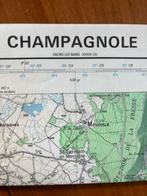 Stafkaart Champagnole en omgeving, Ophalen, 2000 tot heden, Nederland, Landkaart