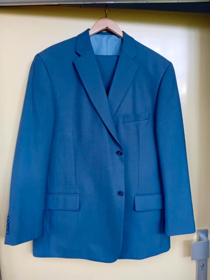 kostuum, Kleding | Heren, Kostuums en Colberts, Zo goed als nieuw, Maat 52/54 (L), Grijs, Ophalen of Verzenden