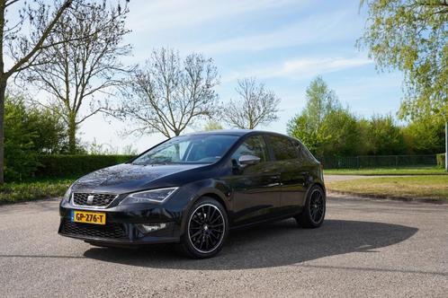 Seat Leon FR Dynamic 1.8 TSI 180PK Dsg-7 2014 Zwart, Auto's, Seat, Particulier, Leon, ABS, Adaptieve lichten, Airbags, Alarm, Bluetooth