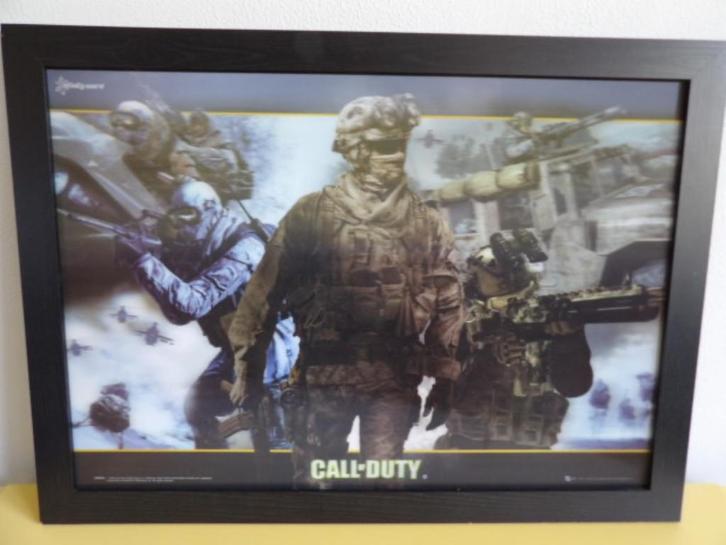 CALL OF DUTY 3 D PLAAT / SCHILDERIJ, Spelcomputers en Games, Games | Xbox 360, Gebruikt, Shooter, 1 speler, Vanaf 18 jaar, Ophalen