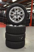 15" Fiat 500 Velgen 4x98 ET35 6x15 + Zomerbanden, Gebruikt, 15 inch, Banden en Velgen, Personenwagen