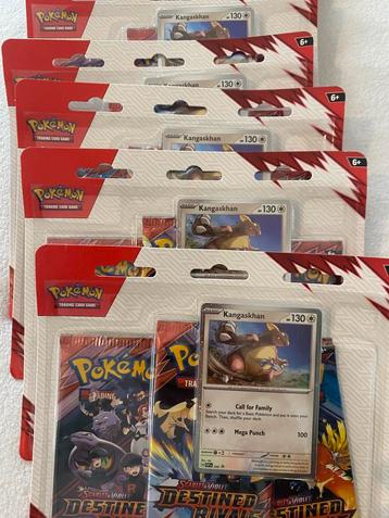 Pokémon TCG – Destined Rivals – 3-Pack Blisters beschikbaar voor biedingen