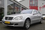 Mercedes-Benz S-Klasse 600 Lang Youngtimer | Leer | Stoelkoe, Auto's, Mercedes-Benz, Achterwielaandrijving, Gebruikt, Zwart, 12 cilinders