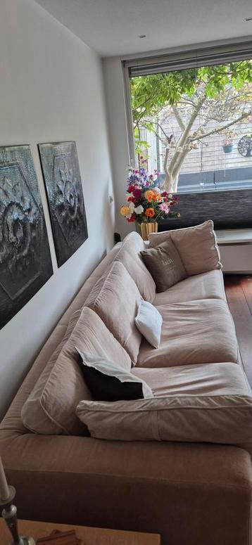 Comfortabele Bankstel - Stof, Vierpersoons beschikbaar voor biedingen