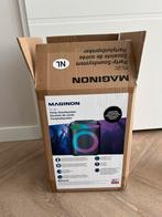Maginon party-soundsystem box/partyluidspreker, Ophalen, Zo goed als nieuw, LED