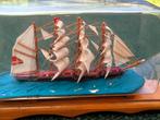 Viermaster in fles, Hobby en Vrije tijd, Modelbouw | Boten en Schepen, Ophalen of Verzenden, Zo goed als nieuw