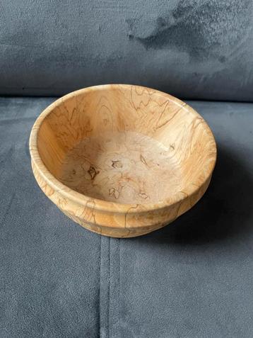 Houten Schaal - Rond beschikbaar voor biedingen