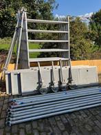 Steiger Skyworks W/H ruim 7 meter met 3 lichtgewicht bladen, Doe-het-zelf en Verbouw, Steigers, Ophalen, Zo goed als nieuw, Rolsteiger of Kamersteiger