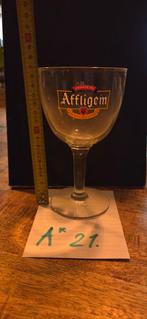 Grote collectie Affligem bierglazen, Ophalen of Verzenden, Glas, Overige stijlen, Kop(pen) en/of Schotel(s)