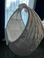 ZGAN rotan baby wieg wit, Verzenden, Zo goed als nieuw, Wieg