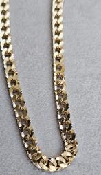 Prachtige 3D gourmet armband 14k goud, Sieraden, Tassen en Uiterlijk, Armbanden, Ophalen of Verzenden, Zo goed als nieuw, Zilver