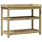 Oppottafel plantentafel geïmpregneerd hout GRATIS VERZONDEN, Verzenden, Nieuw, Overige soorten
