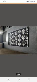 Vloerkleed 130/80  (heb er 2 )  zwart wit, Huis en Inrichting, Ophalen, 100 tot 150 cm, Wit, 50 tot 100 cm