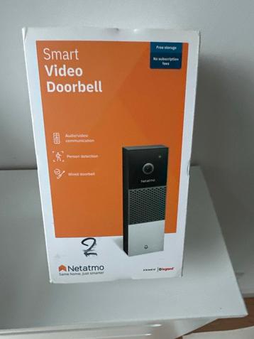 Netatmo Slimme Video Deurbel - zo goed als nieuw —Let op!— beschikbaar voor biedingen