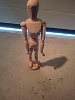 Houten Pop / Mannequin - Beweegbaar, Ophalen of Verzenden