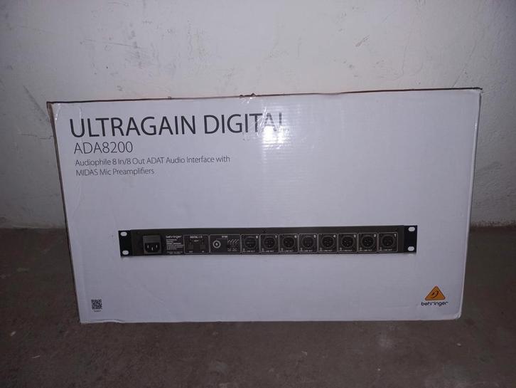 Behringer ADA8200 (inputs werken niet), Audio, Tv en Foto, Professionele Audio-, Tv- en Video-apparatuur, Audio, Ophalen of Verzenden