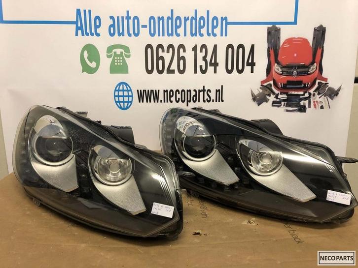 Vw golf 6 xenon led koplamp origineel rechts, Auto-onderdelen, Verlichting, Volkswagen, Gebruikt, Ophalen of Verzenden