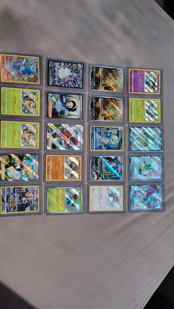 Pokémonkaarten verschillende sets