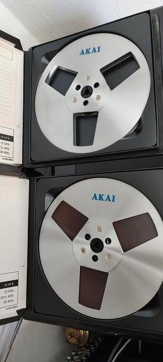 Akai bandrecorder spoel 18cm beschikbaar voor biedingen