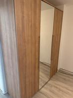3 deurs Kleding kast met spiegel, Huis en Inrichting, Kasten | Kledingkasten, Gebruikt, 200 cm of meer, 150 tot 200 cm, Met hangruimte