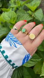 14 karaat gouden vintage ring, Sieraden, Tassen en Uiterlijk, Ringen, Ophalen of Verzenden, Met edelsteen, Dame, Goud