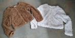 2 Nieuwe Teddy/Fluffy vesten mt M/L, Ophalen of Verzenden, Nieuw, Meisje, Trui of Vest