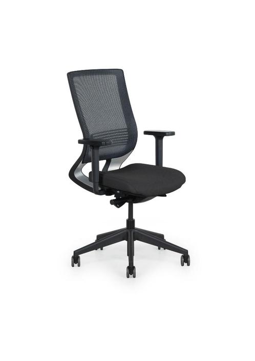 Ahrend Prime – NPR 1813 bureaustoel – Gebruikt – Mesh, Huis en Inrichting, Bureaustoelen, Gebruikt, Bureaustoel, Zwart, Ergonomisch