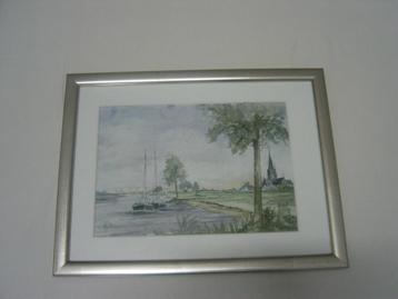 Aquarel van Nol Reuser  beschikbaar voor biedingen