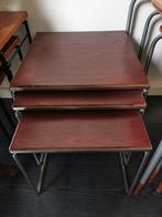 diverse vintage tafeltjes, Ophalen, Zo goed als nieuw, Rechthoekig, Minder dan 55 cm