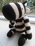 2 x Zwart wit gehaakte of gebreide zebra zebrapaard van Hema, Kinderen en Baby's, Speelgoed | Knuffels en Pluche, Ophalen of Verzenden