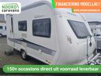 Hobby 440 SF DE LUXE DWARSBED + LUIFEL + TREINZIT +FIETSENDR, Caravans en Kamperen, Hordeur, Hobby, Bedrijf, 6 tot 7 meter