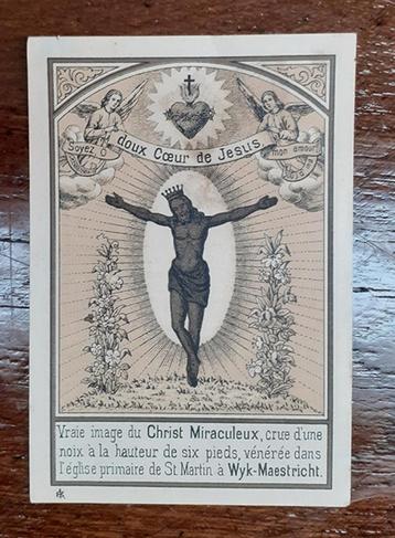 prentje zwarte kruis kerk Wyck te Maastricht litho 2 beschikbaar voor biedingen