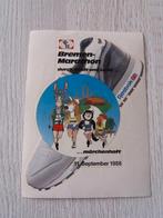 sticker Bremen - Marathon 11 September 1988, Ophalen of Verzenden, Zo goed als nieuw, Sport