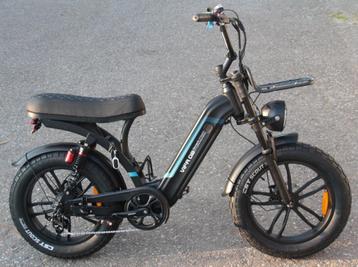Nieuwe Ouxi Q8 S fatbike met lage instap in zwart en grijs beschikbaar voor biedingen