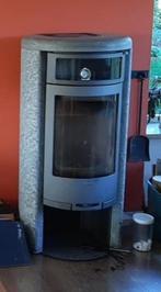 Houtkachel met speksteen en oventje, Huis en Inrichting, Kachels, Ophalen, Gebruikt, Houtkachel, Vrijstaand